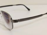  Gọng kính titanium nửa viền màu ghi hun khói Luciano Valentino phong cách Italy 