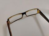  Gọng kính màu đen phối màu mã não đậm chất cổ điển thương hiệu Jins Global Standard 