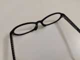  Gọng kính màu đen càng vân đốm Jins thương hiệu Nhật Bản. 