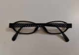  Gọng kính màu đen càng vân đốm Jins thương hiệu Nhật Bản. 