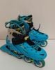  Patin màu xanh phối trắng BKB Flying Eagle size 38 co giãn 42 (Tầm chân size 35 vẫn đi tốt). 