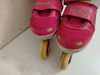  Patin màu hồng phối trắng Cougar size 38 co giãn 41 (Chân tầm 34 35 vẫn đi tốt). 