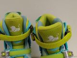  Patin màu xanh  Cougar size 36 co giãn 39 (Chân tầm 32 33 vẫn đi tốt). (Độ mới khoảng 90%, đi được chắc dưới 10 buổi) 