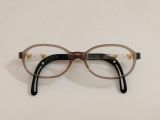  Gọng kính trẻ em màu nâu nhựa trong Tomato thương hiểu nổi tiếng của Nhật Bản (SX tại Hàn Quốc) 