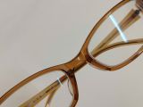  Gọng kính màu nâu nhạt nhựa trong Comme Ca Du Mode thượng hiểu nổi tiếng Nhật Bản. 
