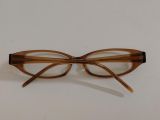  Gọng kính màu nâu nhạt nhựa trong Comme Ca Du Mode thượng hiểu nổi tiếng Nhật Bản. 