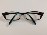  Gọng kính dáng thể thao màu đen phối xanh ALOOK thương hiệu nổi tiếng Nhật Bản. 