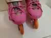  Patin màu hồng Flying Eagle size 38 co giãn 42 (Tầm chân size 34 35 vẫn đi tốt). (Patin đẹp độ mới cao khoảng 90%) 