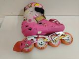  Patin màu hồng Flying Eagle size 38 co giãn 42 (Tầm chân size 34 35 vẫn đi tốt). (Patin đẹp độ mới cao khoảng 90%) 