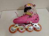  Patin màu hồng Flying Eagle size 38 co giãn 42 (Tầm chân size 34 35 vẫn đi tốt). (Patin đẹp độ mới cao khoảng 90%) 