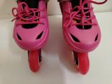  Patin màu hồng BKB Flying Eagle size 33 co giãn 37 (Tầm chân size 29 30 vẫn đi tốt)(Độ mới khoảng 90%). 