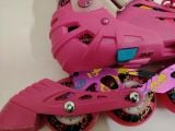  Patin màu hồng BKB Flying Eagle size 33 co giãn 37 (Tầm chân size 29 30 vẫn đi tốt)(Độ mới khoảng 90%). 