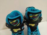  Patin màu xanh BKB Flying Eagle size 33 co giãn 37 (Tầm chân size 29 30 vẫn đi tốt)( 