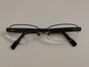  Gọng kính nam giới titanium dáng nửa viền màu đen EC (Made in Japan) 