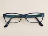  Gọng kính nam giới màu xanh hun khói thương hiệu Jins. (Độ mới khoảng 90%). 