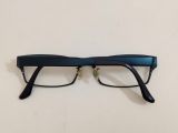  Gọng kính nam giới màu xanh hun khói thương hiệu Jins. (Độ mới khoảng 90%). 