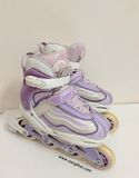  Patin bé gài màu trắng tím Speed size 34 co giãn 37 (tương đương 21 14cm). 
