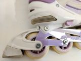  Patin bé gài màu trắng tím Speed size 34 co giãn 37 (tương đương 21 14cm). 