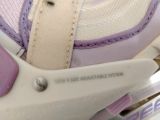  Patin bé gài màu trắng tím Speed size 34 co giãn 37 (tương đương 21 14cm). 