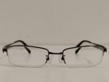  Gọng kính nam giới dáng nửa viền titanium màu nâu hun khói nhẹ thương hiệu Modern Times. 