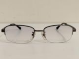  Gọng kính nam giới titanium dáng nửa viền màu hun khói thương hiệu Technos (Made in Japan) 
