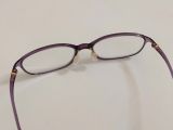  Gọng kính nữ màu tím nhựa trong Zoff Smart (Made in Korea). 