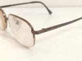  Gọng kính nam giới titanium dáng nửa viền mầu nâu hun khói thương hiệu PALACIO (Made in Japan). 