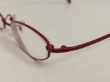  Gọng kính nữ giới màu đỏ tía thương hiệu Zoff - Nhật Bản. 