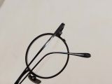  Gọng kính tròn titanium màu đen viền màu bạch kim thương hiệu Talor With Respect (Made in Japan) 
