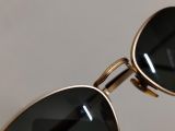  Kính râm cổ điển màu vàng tây thương hiệu nổi tiếng của Ý Giorgio Armani. 