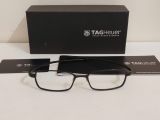  Gọng kính màu đen thương hiệu xa xỉ TAGHeuer thương hiệu Thụy Sỹ. (Made in France)(Có hộp đi kèm) 
