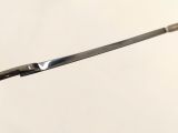  Gọng kính dáng nửa viền titanium màu hun khói thương hiệu AMI PARIS. (Made in Japan). 