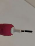  Bàn chải đánh răng điện màu cánh sen phối màu trắng Braun dạng sạc (Made in Germany) 2 chế độ (Type 3756) 