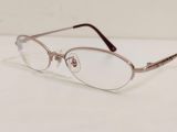  Gọng kính màu titanium màu vàng hồng nhẹ Agnes B thương hiệu của Pháp (AB-1133). 