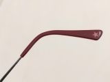  Gọng kính màu titanium màu vàng hồng nhẹ Agnes B thương hiệu của Pháp (AB-1133). 