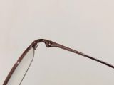  Gọng kính nam giới titanium màu nâu hun khói thương hiệu xa xỉ Burberry. 