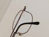 Gọng kính nam giới titanium màu nâu hun khói thương hiệu xa xỉ Burberry. 