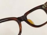  Gọng kính cổ điển màu mai rùa đổi mồi thập niên 70 80 Ena Bonzana của Pháp. 