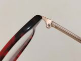  Gọng kính nữ màu đá đen vân đỏ thương hiệu Owndays chuẩn xịn (cl2004j-8a c3). 