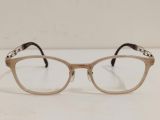  Gọng kính nữ titanium mầu nâu nhạt thương hiệu Charmant Line Art của Nhật Bản (XL1609 LB) 