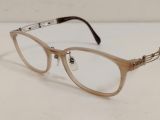  Gọng kính nữ titanium mầu nâu nhạt thương hiệu Charmant Line Art của Nhật Bản (XL1609 LB) 