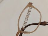  Gọng kính nữ titanium mầu nâu nhạt thương hiệu Charmant Line Art của Nhật Bản (XL1609 LB) 