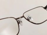  Gọng kính nam giới titanium mầu nâu cafe thương hiệu Harvert. 