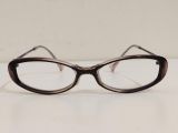  Gọng kính nữ giới titanium màu nâu càng màu tím thương hiệu nổi tiếng Face Fonts (FF-102) 
