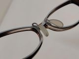  Gọng kính nữ giới titanium màu nâu càng màu tím thương hiệu nổi tiếng Face Fonts (FF-102) 