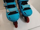  Patin màu xanh thương hiệu nổi tiếng Centosy size 36 co giãn 39 (Giày thường size 34 35 đi được). 