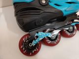  Patin màu xanh thương hiệu nổi tiếng Centosy size 36 co giãn 39 (Giày thường size 34 35 đi được). 