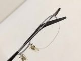  Gọng kính hợp kim titan màu hun khói dáng nửa viền thương hiệu DUN (DUN-54)(Made in Japan). 