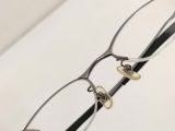  Gọng kính hợp kim titan màu hun khói dáng nửa viền thương hiệu DUN (DUN-54)(Made in Japan). 