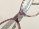  Gọng kính nữ giới màu tím nhựa trong thương hiệu Zoff của Nhật Bản (ZA181022A_81A1). 